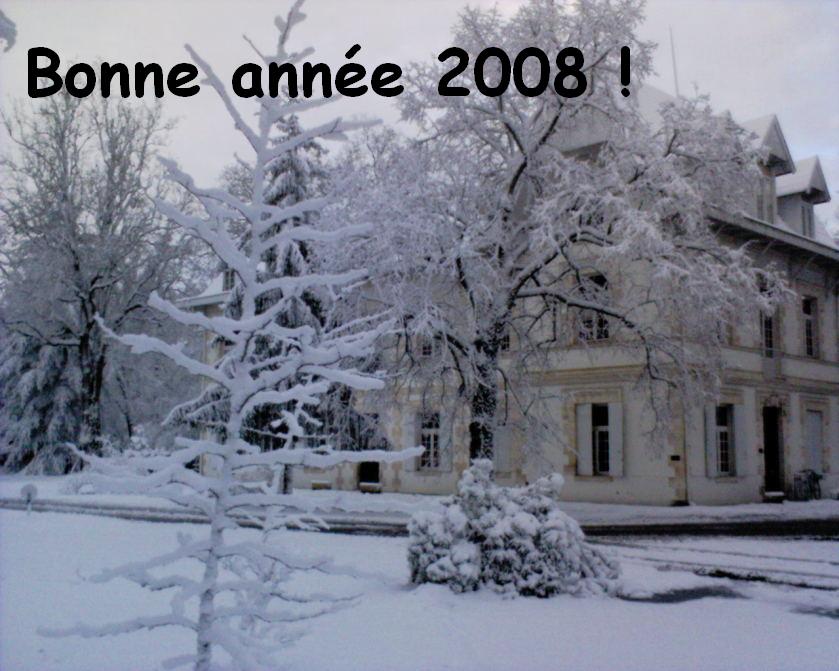 Meilleurs vux pour 2008!