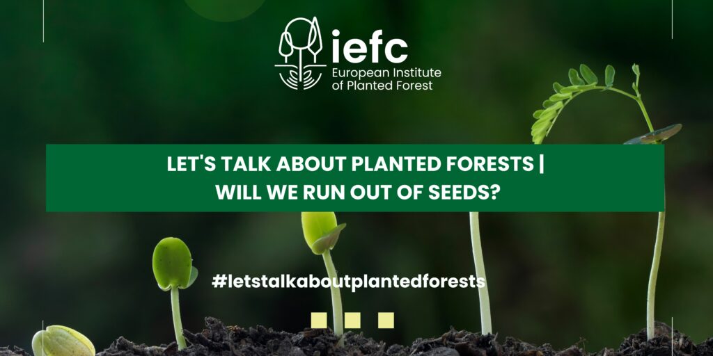 IEFC webinar replay - let's talk about planted forests - Will we run out of seeds?